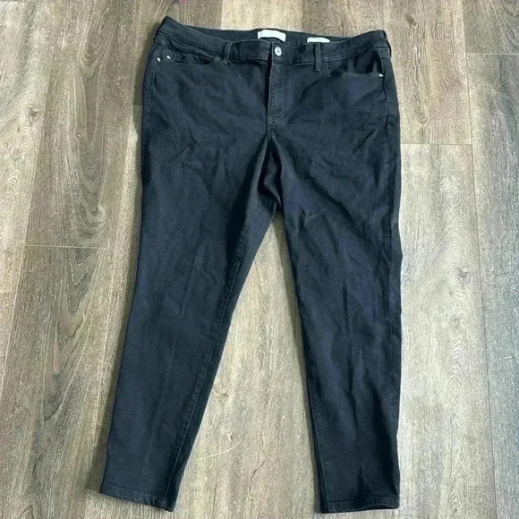 Skinny Girl Jeans.  Women’s size 20W.  Black, like new condition! - Picture 1 of 6